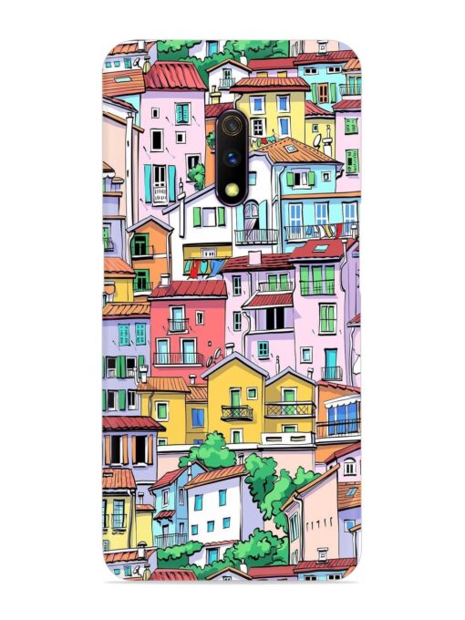 Europe Old Town Snap Case for Realme X Zapvi