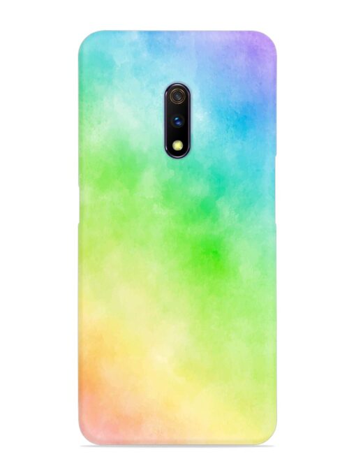 Watercolor Mixture Snap Case for Realme X Zapvi