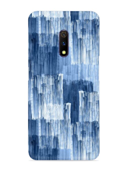 Abstract Pattern Stripes Snap Case for Realme X