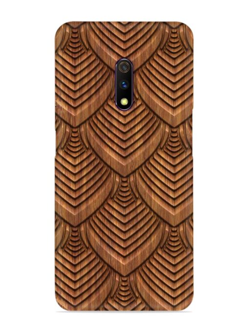 Carved Pattern On Snap Case for Realme X