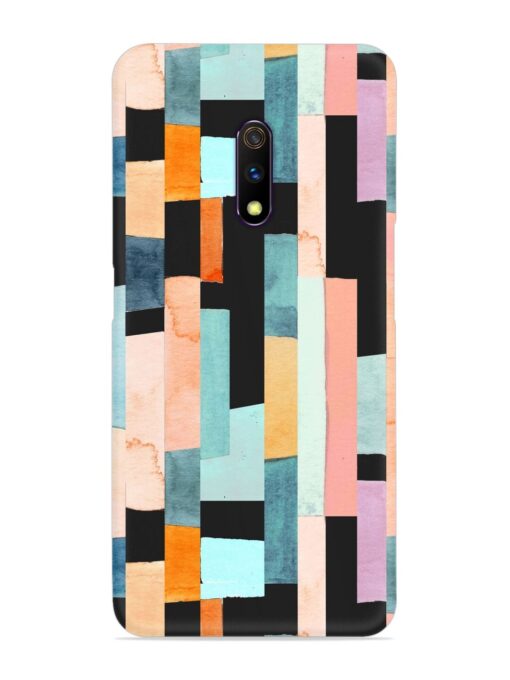 Geometric Seamless Pattern Snap Case for Realme X Zapvi