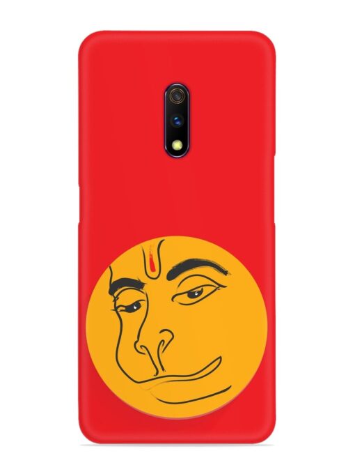 Lord Hanuman Vector Snap Case for Realme X Zapvi