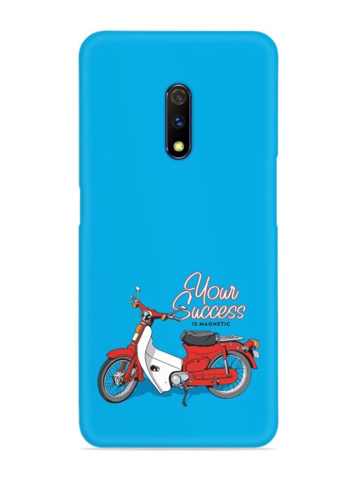 Motorcycles Image Vector Snap Case for Realme X Zapvi