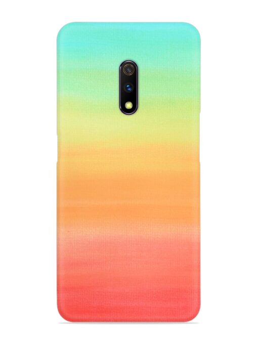 Background Sky Watercolor Snap Case for Realme X Zapvi