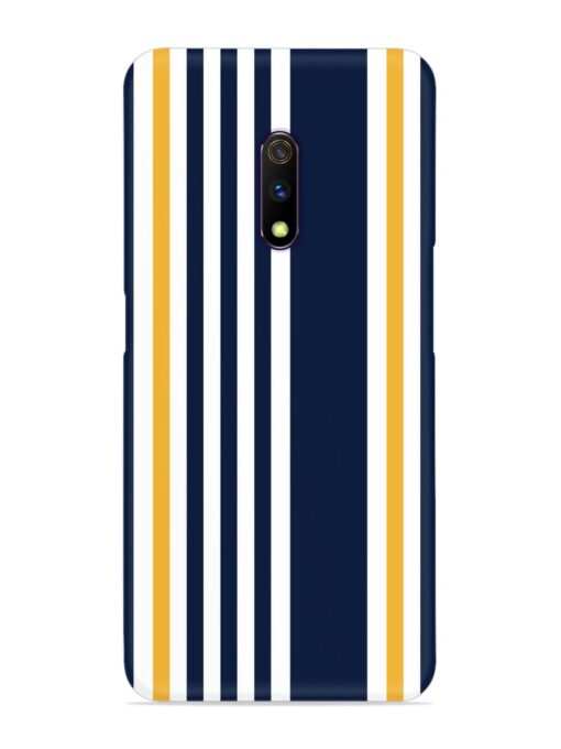 Seamless Stripe Pattern Snap Case for Realme X