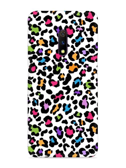 Seamless Leopard Pattern Snap Case for Realme X Zapvi