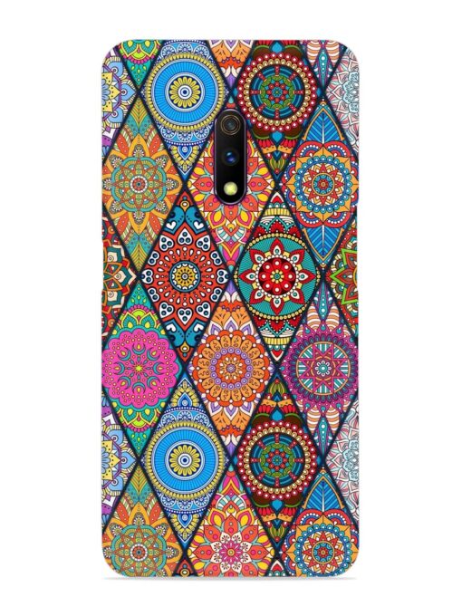 Seamless Tile Pattern Snap Case for Realme X