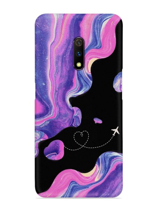 Glitter Art Snap Case for Realme X Zapvi