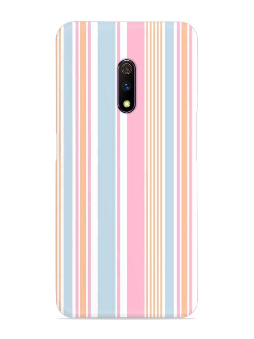 Stripe Seamless Pattern Snap Case for Realme X Zapvi