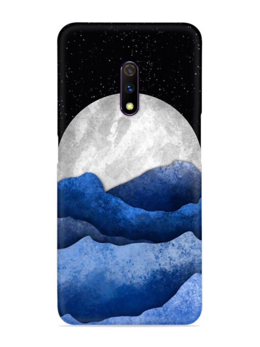 Full Moon Mountain Vector Snap Case for Realme X