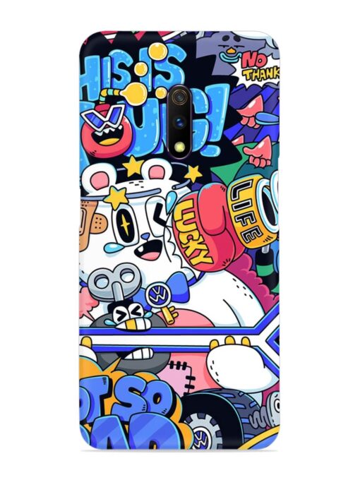 Universal Doodle Snap Case for Realme X