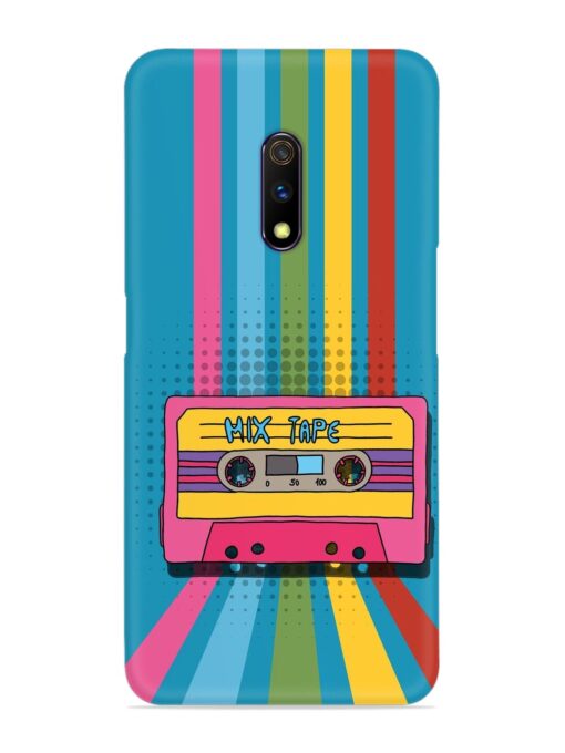 Mix Tape Vactor Snap Case for Realme X Zapvi