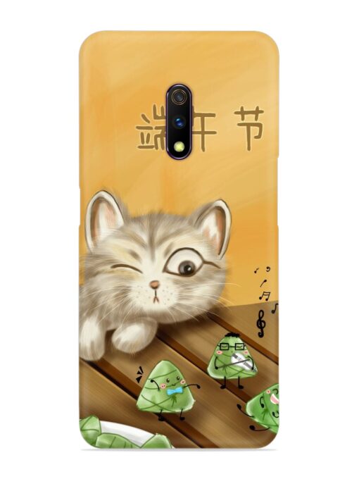 Cat Scorpion Dancing Snap Case for Realme X