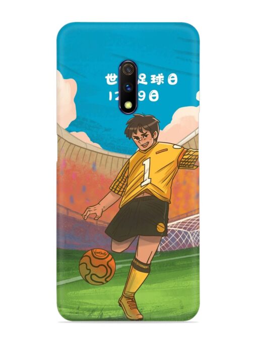 Soccer Kick Snap Case for Realme X