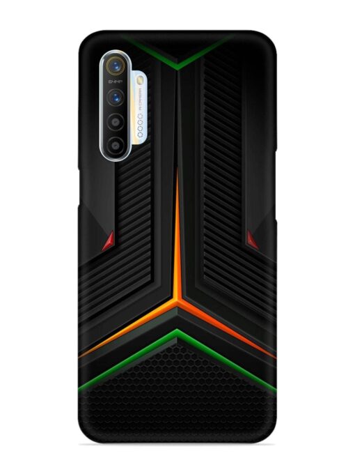 Orange Triangle Light Snap Case for Realme X2