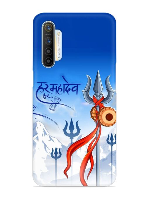 Har Har Mahadev Trishul Snap Case for Realme X2