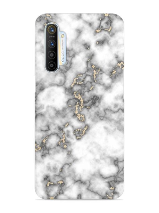 Gray And Gold Marble Snap Case for Realme X2