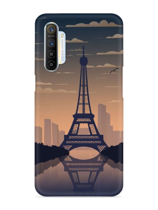 France Paris Eiffel Tower Gradient Snap Case for Realme X2