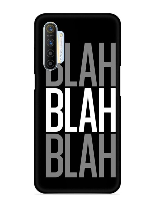 Blah Blah Blah Wallpaper Snap Case for Realme X2