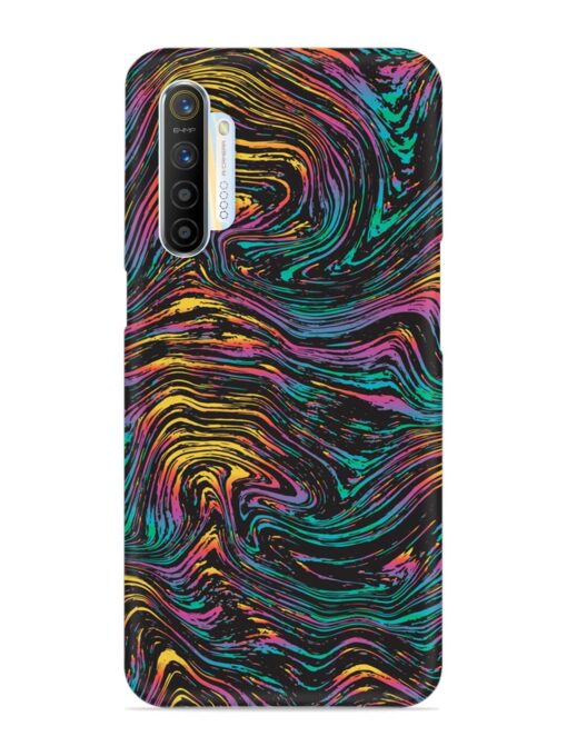 Abstract Liquid Colors Snap Case for Realme X2 Zapvi