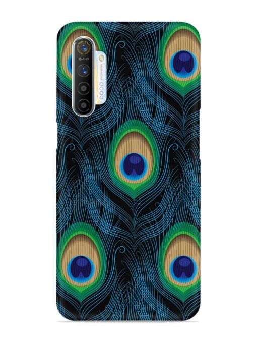 Seamless Pattern Peacock Snap Case for Realme X2