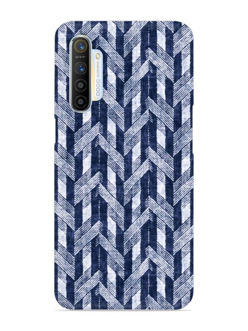 Abstract Herringbone Motif Snap Case for Realme X2 Zapvi