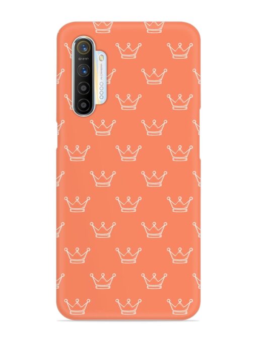 Hand Drawn Crown Snap Case for Realme X2 Zapvi