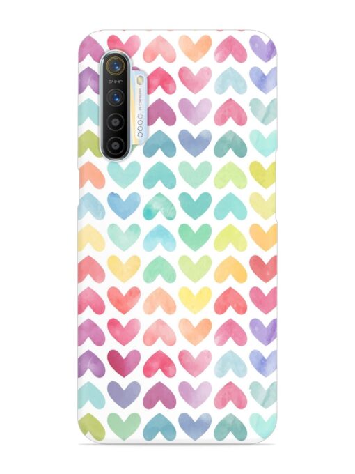 Seamless Colorful Watercolor Snap Case for Realme X2