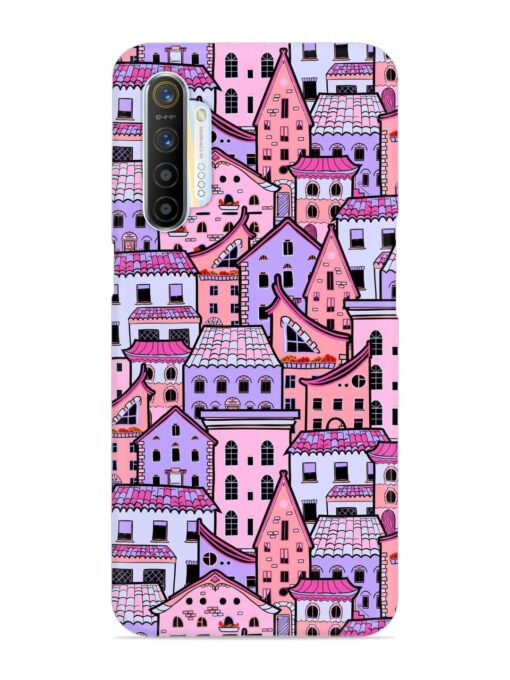 Seamless Pattern Houses Snap Case for Realme X2