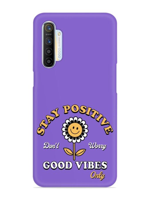 Retro Positive Flower Snap Case for Realme X2