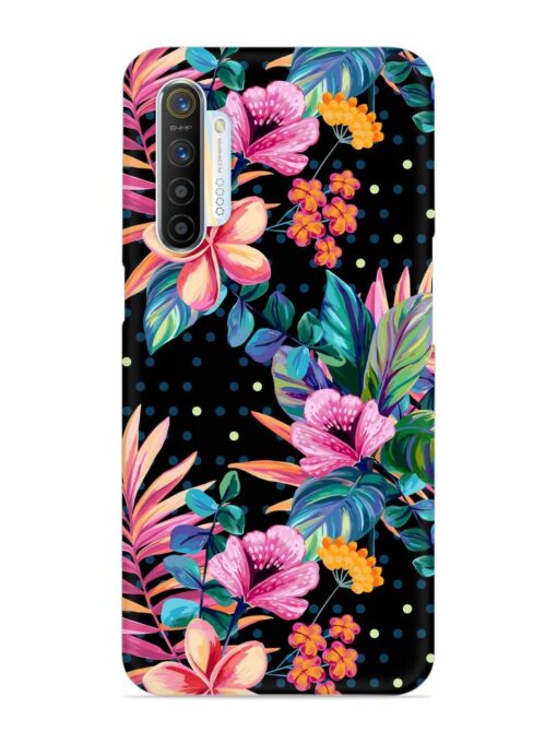 Seamless Floral Pattern Snap Case for Realme X2