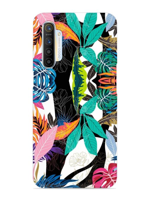 Floral Pattern Bright Snap Case for Realme X2