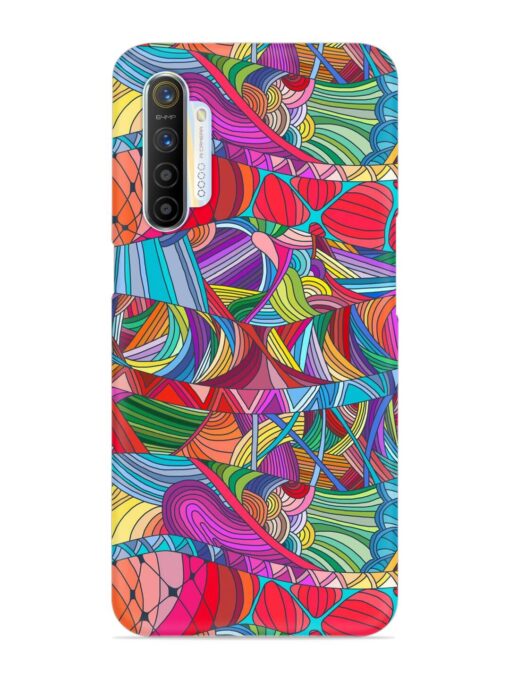 Seamless Patterns Hand Drawn Snap Case for Realme X2