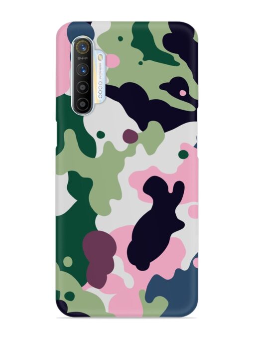 Seamless Funky Camouflage Snap Case for Realme X2