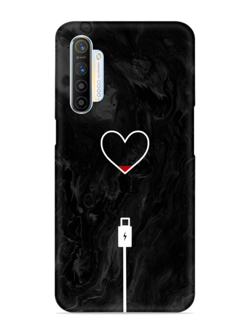 Heart Charging Vector Snap Case for Realme X2 Zapvi