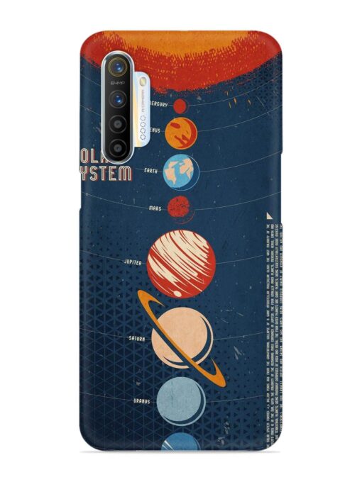 Solar System Vector Snap Case for Realme X2