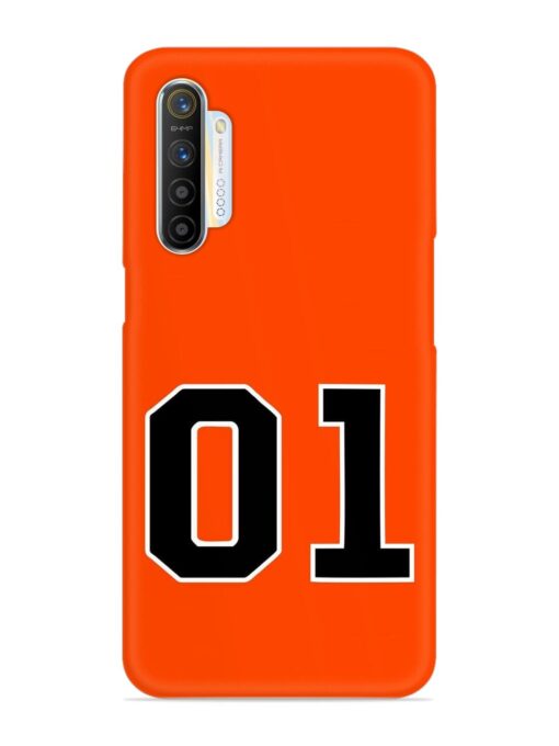 01 Number Snap Case for Realme X2 Zapvi