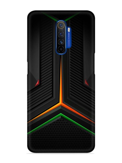 Orange Triangle Light Snap Case for Realme X2 Pro Zapvi