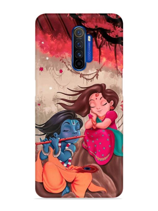 Radhe Krishna Water Art Snap Case for Realme X2 Pro Zapvi