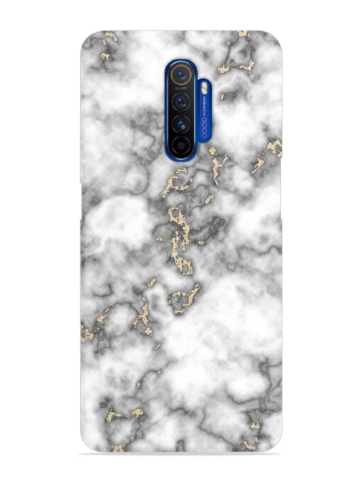 Gray And Gold Marble Snap Case for Realme X2 Pro Zapvi