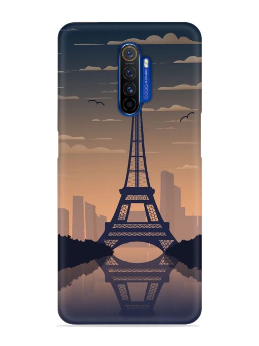 France Paris Eiffel Tower Gradient Snap Case for Realme X2 Pro Zapvi