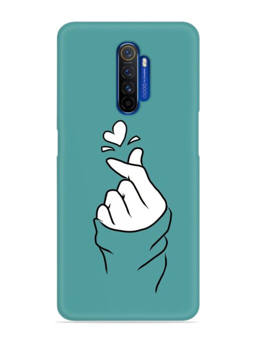 Korean Heart Sign Art Snap Case for Realme X2 Pro