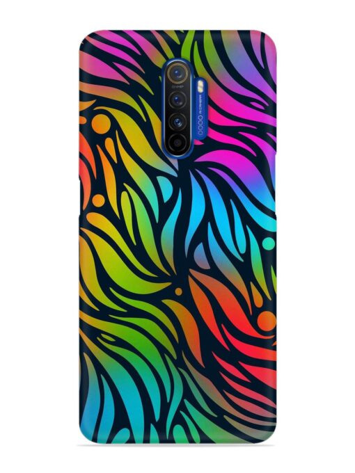 Abstract Leaf Design Snap Case for Realme X2 Pro Zapvi