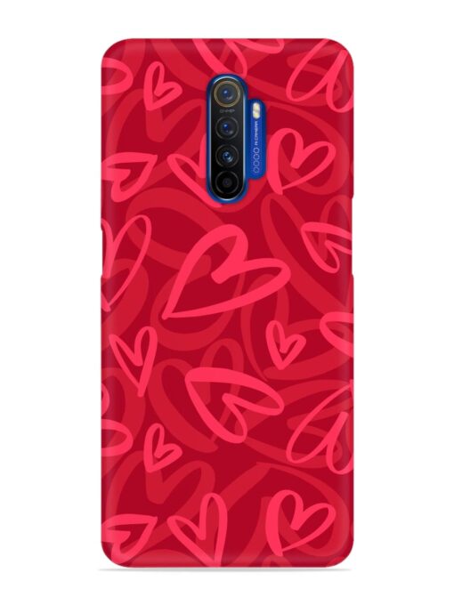 Seamless Romantic Pattern Snap Case for Realme X2 Pro Zapvi