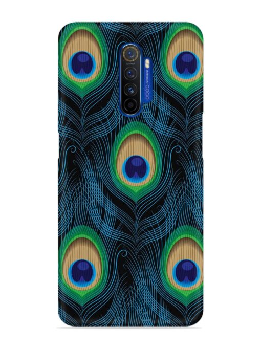 Seamless Pattern Peacock Snap Case for Realme X2 Pro Zapvi