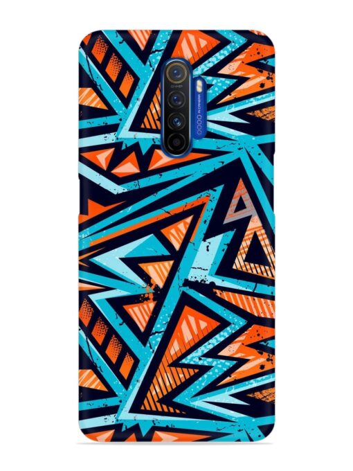 Abstract Seamless Grunge Snap Case for Realme X2 Pro Zapvi