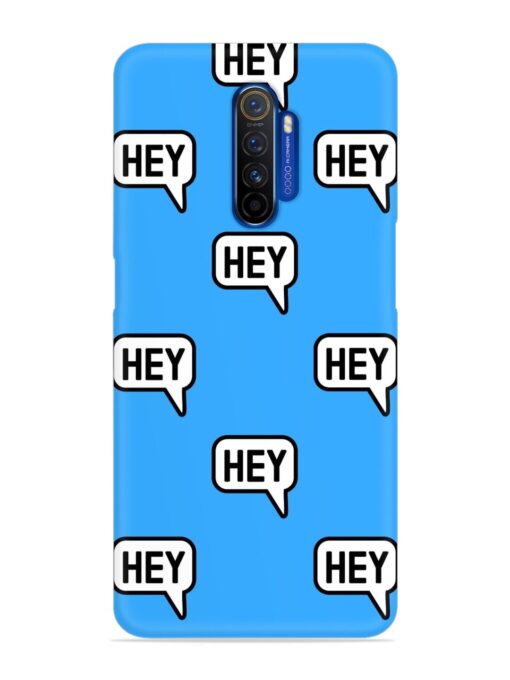 Hey Text Message Snap Case for Realme X2 Pro