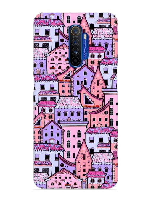 Seamless Pattern Houses Snap Case for Realme X2 Pro Zapvi