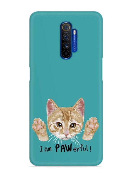 Typography Slogan Cat Snap Case for Realme X2 Pro Zapvi