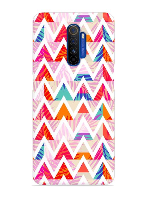 Abstract Triangle Background Snap Case for Realme X2 Pro Zapvi